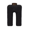 Ecomix 15\" Abstract Vase - Black