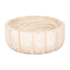 Wood 9\" Scalloped Bowl - Natural