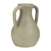 Terracotta 11\" Jug Vase with Handles - Sage Green