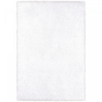 Victoria White Shag 3 x 5 Area Rug