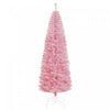 Homcom 7ft Pencil Artificial Christmas Tree With 818 Branch Tips