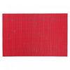 Vinyl Placemat Winter Forest Red - Set of 12