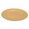 Charger Plate Holly berries Gold 13\" - Set of 6 Dinnerware
