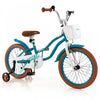 Costway 18" Kids Bike Toddler Bicycle With Training Wheel Kickstand For 4-8 Years Old Girl