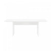 Ella Modern 79\" Dining Table in White