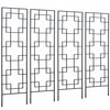 Outsunny 72\" Garden Trellis Pack Of 4, For Roses, Vine, Cucumber, Clematis