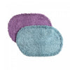 Oval Chenille Shaggy Bathmat 18 x 30 - Set of 2