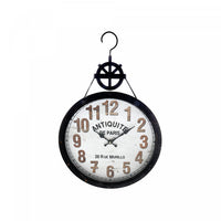 Antiquite De Paris Metal Clock
