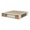 Avilla Storage Platform Bed With Wicker Baskets - Winter Oak
