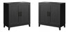 Modulr 1 Adjustable Shelf Accent Cabinet - Black Oak
