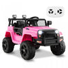 Costway 12v Battery Powered Ride On Truck Electric Kids Ride On Car With Remote Control 4-wheel Vehicle Toy For Boys & Girls