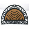 Half Moon - Rubber & Brush Mat Floormat