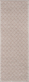 Eve Contemporary 2'0\" x 6'0\" Runner Rug in Brown Indoor Area Rug