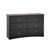 Sonoma Kids 6-Drawer Dresser - Black