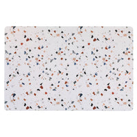 Plastic Placemat Terrazzo - Set of 12
