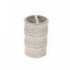Ceramic Toothbrush Holder White Sandstone Bath Accessories
