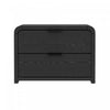 Grace Modern 28\" Nightstand in Black