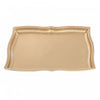 Rect. Serving Tray Bracket Gold 14 x 9.5 - Set of 2