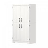 Farnel 4-Door Storage Cabinet - Pure White