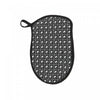 Silicon Print Potholder Geo Black - Set of 4