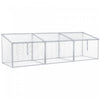 Outsunny Aluminium Cold Frame Greenhouse Garden Portable Raised Planter With Openable Top For Indoor