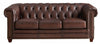 Hydeline Standwood Leather Sofa - Brown