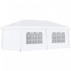 Outsunny 10' X 20' Pop Up Canopy With 6 Walls, Outdoor Easy Up Canopy Party Tent With Steel Frame, D
