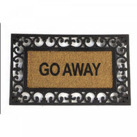Go Away Rubber Moulded Mat Floormat