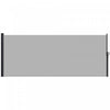 Outsunny 13' X 5' Retractable Side Awning, Garden Privacy Screen, Light Grey