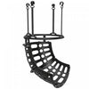 Soozier Basketball Rebounder With 360° Rotatable Return Chute, Black