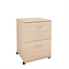 Nordika 2-Drawer Filing Cabinet - Natural Maple