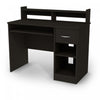 Axess Office Desk With Keyboard Tray And Drawer - Pure Black