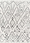 Aurelia Contemporary 5'3\" x 7'2\" Area Rug in Ivory Indoor Area Rug