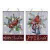 MDF Wall Hanger Cardinal Wishes - Set of 2 Wall Decor