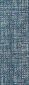 Nayah Contemporary 2'0\" x 6'0\" Runner Rug in Blue Indoor Area Rug