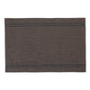 Vinyl Placemat Mackenzie Chocolate - Set of 12