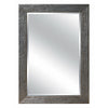 Ogdinville Silver 39.4\" Mirror