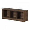 Toza Mudroom Storage Bench - Natural Walnut