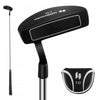 Ultimate 35" Golf Putter Mallet Style Putter With Alignment Aid Rubber Grip & Head Cover