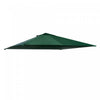 Outsunny 9.8' X 9.7' Square Gazebo Canopy Replacement Uv Protected Top Cover Sun Shade Green