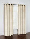 Thermaplus Feuilles Natural Blackout Grommet Curtain Panel - 52 x 84