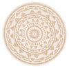 Simcha Taupe Area Rug - 8'0\" x 8'0\"