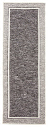 Brooks Charcoal Area Rug - 2'8\" x 8'2\"