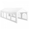 Outsunny 10' X 26' Party Tent And Carport, Heavy Duty Outdoor Canopy Tent Shelter Portable Garage Wi