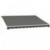 Outsunny 10' X 13' Electric Retractable Awning W/ Remote Controller, Gray