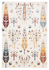 Pine Ivory Machine Washable Area Rug - 5'0\" x 7'0\"