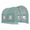 Outsunny 8'x6.6'x6.6' Heavy Duty Walk-in Greenhouse Garden Tunnel Hot House Outdoor Flower Vegetable