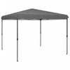 Outsunny 10x10ft Height Adjustable Pop Up Canopy Tent W/ 1-button Push