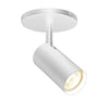 Dainolite Stanly 1 Light Spotlight Matte White Lamp