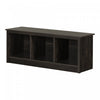Toza Mudroom Storage Bench - Rubbed Black